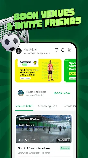 Скриншот 5 — Playo: Sports Community App