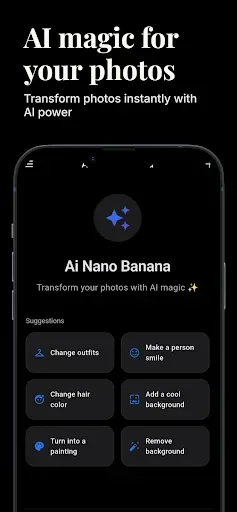 Скриншот 1 — AI Nano Banana