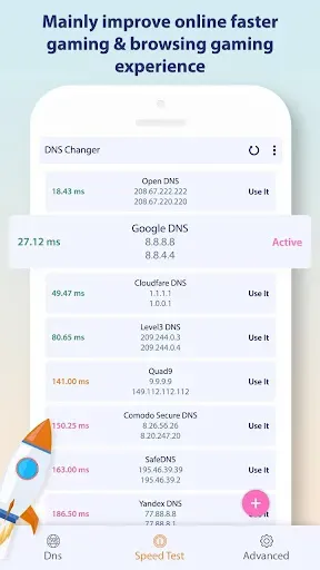 Скриншот 3 — Change DNS Server, Browse Fast