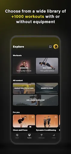 Скриншот 2 — Technogym - fitness & workout