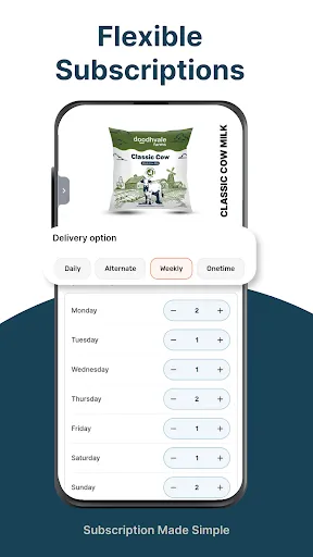 Скриншот 3 — Doodhvale Farms: Milk Delivery