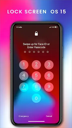 Скриншот 3 — iLock Screen - Phone Lock