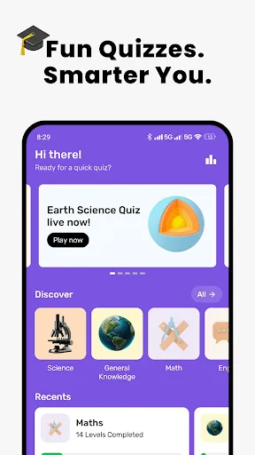 Скриншот 2 — General Science Quiz & Facts