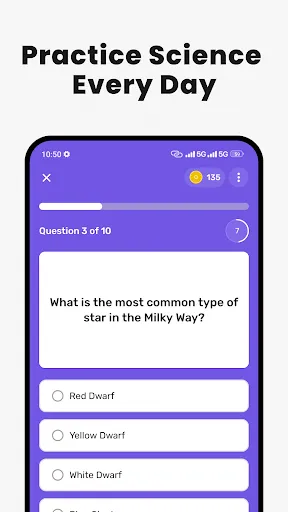 Скриншот 3 — General Science Quiz & Facts