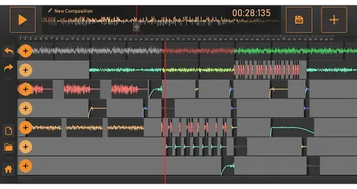 Скриншот 1 — Song Maker: Музыкальный микшер