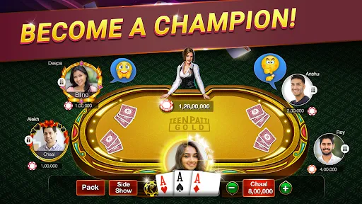 Скриншот 1 — Teen Patti GOLD, Rummy & Poker