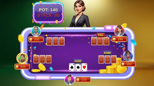 Скриншот 1 — Teen patti Master