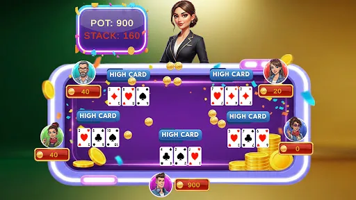 Скриншот 2 — Teen patti Master