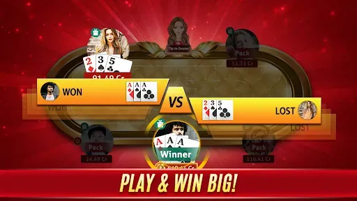Скриншот 1 — Teen Patti : Live Voice Chat