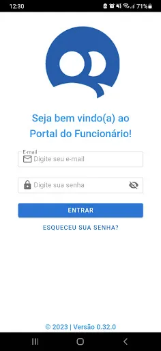 Скриншот 1 — Portal do Funcionário