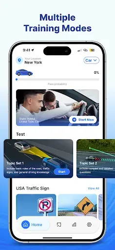 Скриншот 2 — DMV Permit Practice Test 2026