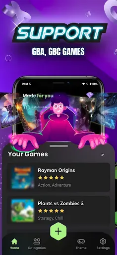 Скриншот 1 — GB4 Emulator - Classic gameboi