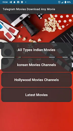 Скриншот 2 — Telegram Movies - Download HD