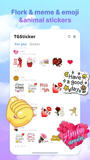Скриншот 3 — Tgsticker - pack meme download