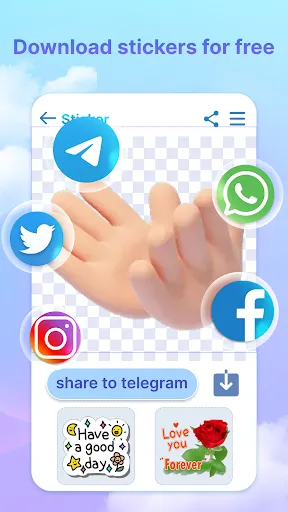 Скриншот 5 — Tgsticker - pack meme download