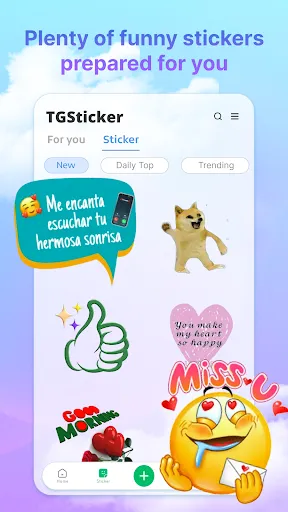 Скриншот 6 — Tgsticker - pack meme download