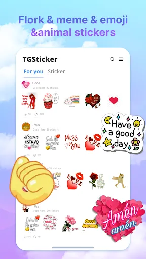 Скриншот 8 — Tgsticker - pack meme download
