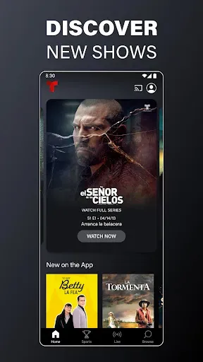 Скриншот 2 — Telemundo: Series y TV en vivo