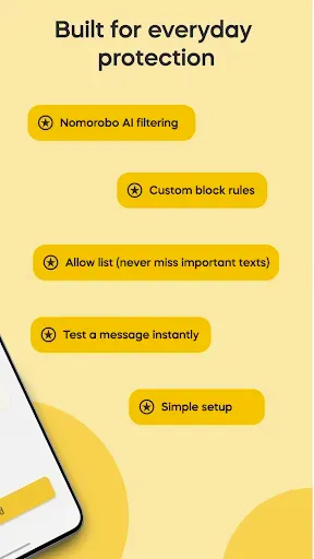Скриншот 2 — Spam Text Blocker by Nomorobo