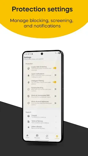 Скриншот 4 — Spam Text Blocker by Nomorobo