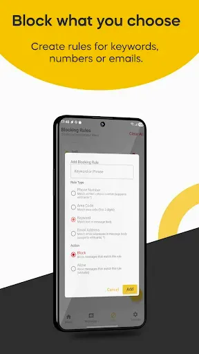 Скриншот 5 — Spam Text Blocker by Nomorobo