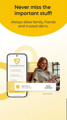 Скриншот 6 — Spam Text Blocker by Nomorobo