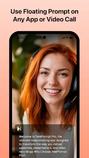 Скриншот 4 — Teleprompter For Video & Audio