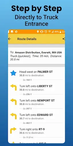 Скриншот 6 — SmartTruckRoute 2  Nav & IFTA