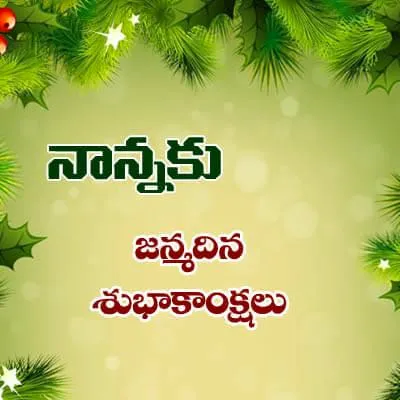 Скриншот 2 — Telugu Birthday Greetings