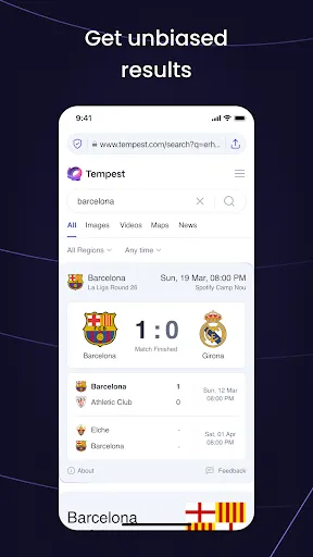 Скриншот 6 — Tempest Secure Web Browser
