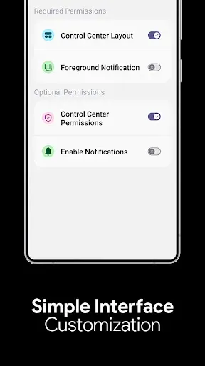Скриншот 6 — Control Center Android 16 Styl