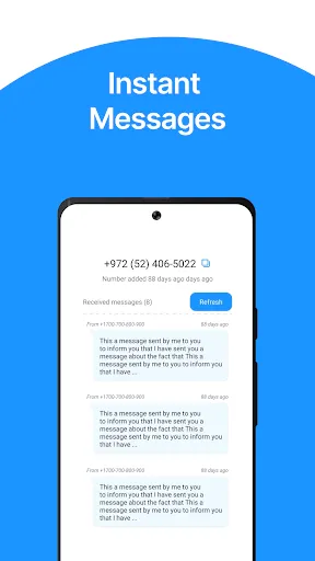 Скриншот 3 — Номер для получения SMS онлайн