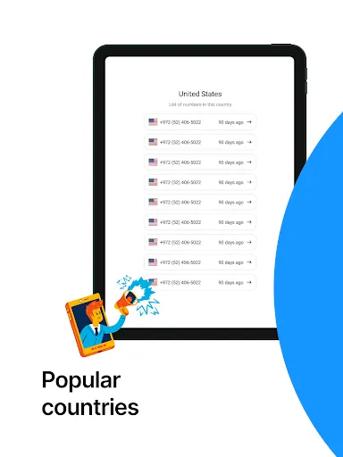 Скриншот 6 — Номер для получения SMS онлайн