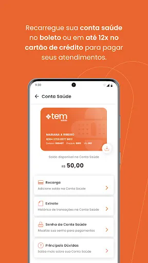 Скриншот 3 — Tem Saúde Digital