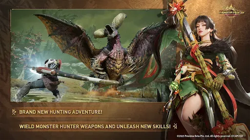 Скриншот 2 — Monster Hunter Outlanders