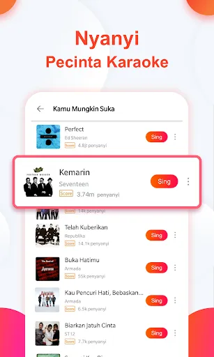 Скриншот 4 — WeSing - Karaoke, Party & Live