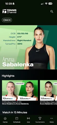 Скриншот 5 — Tennis Channel