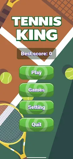 Скриншот 1 — Tennis King Pro
