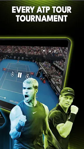 Скриншот 2 — Tennis TV - Live Streaming