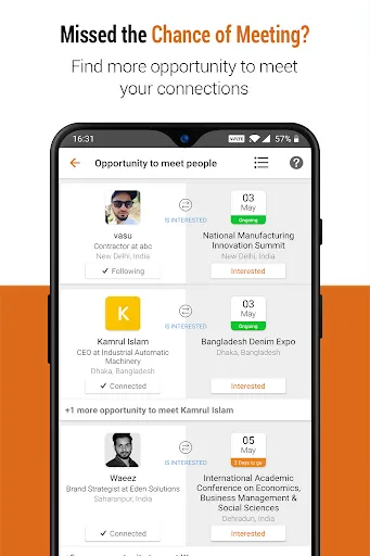 Скриншот 5 — 10times- Find Events & Network
