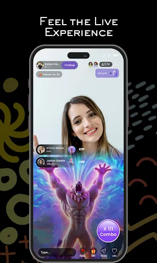 Скриншот 4 — Tepnot: Posts, Live, Messenger