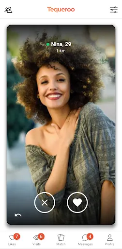 Скриншот 2 — Tequeroo: Flirt, Dating & chat