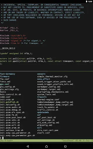 Скриншот 4 — Termux:Style