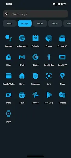 Скриншот 2 — Nova Launcher Lifetime Prime