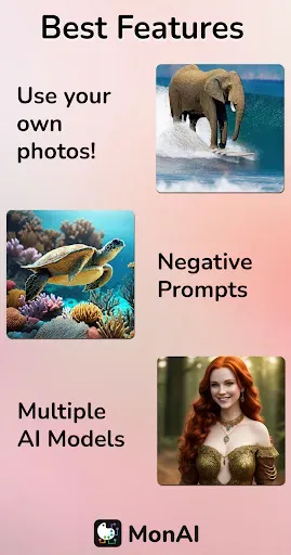 Скриншот 4 — monAI - AI Art Generator