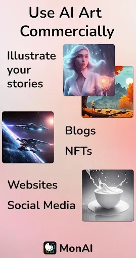 Скриншот 6 — monAI - AI Art Generator