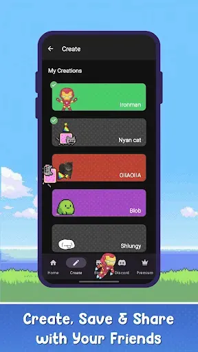 Скриншот 3 — Floatoon: Create Shimeji Pets