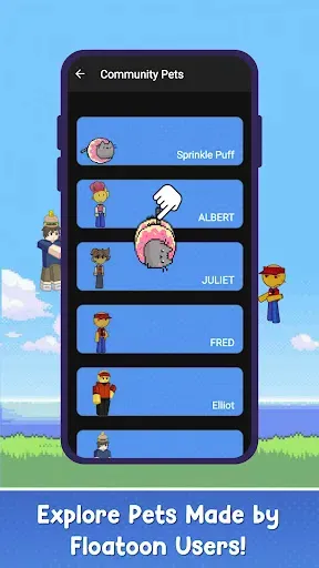 Скриншот 6 — Floatoon: Create Shimeji Pets