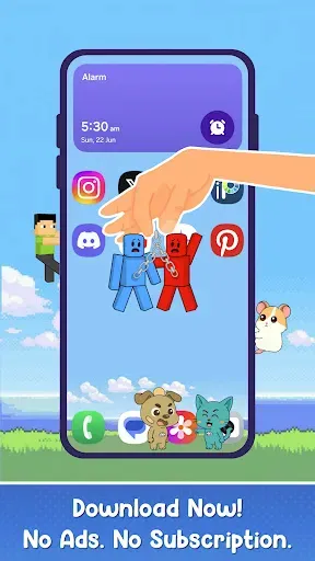 Скриншот 8 — Floatoon: Create Shimeji Pets