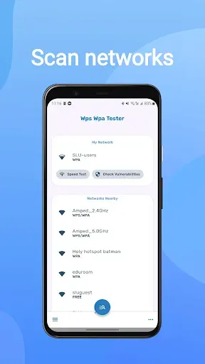 Скриншот 1 — WIFI WPS WPA TESTER